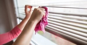 best way to clean blinds at home