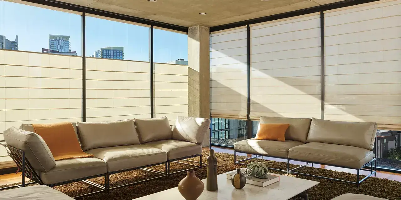 Alustra® Woven Textures® Roller Shades