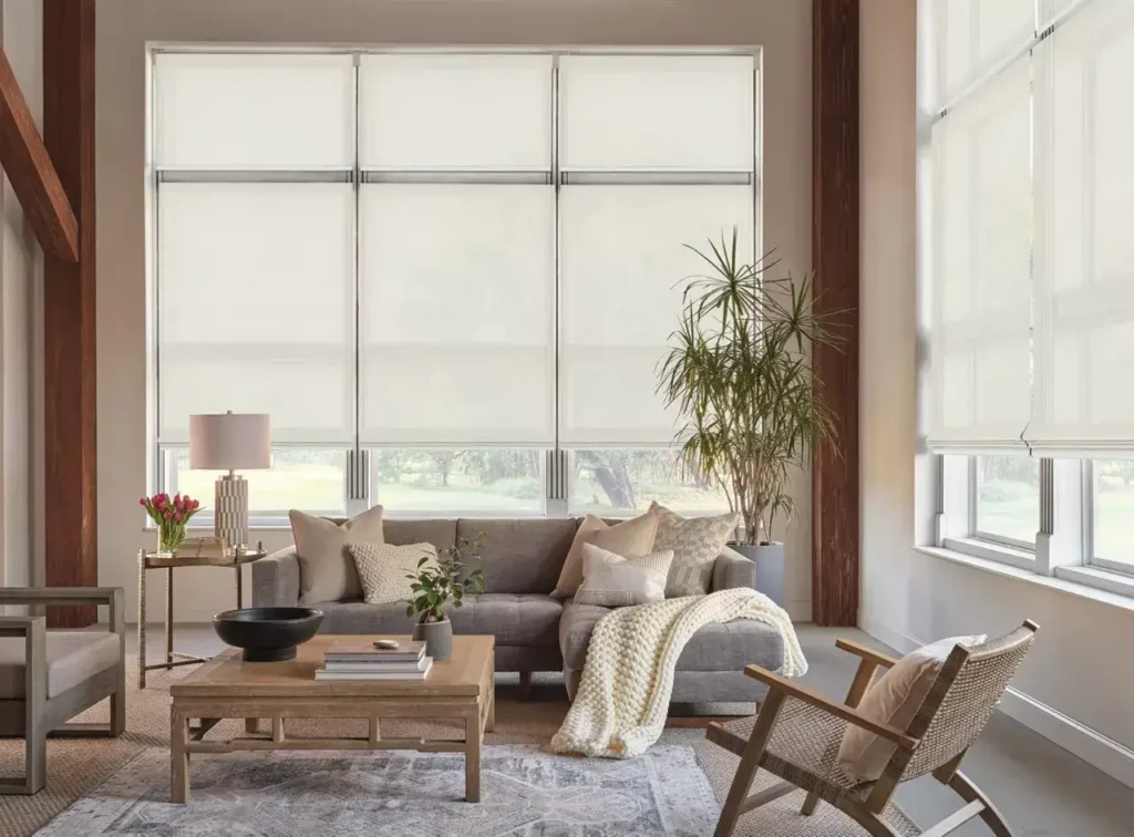 Provenance® Woven Wood Shades | Options for top-down bottom up window treatments