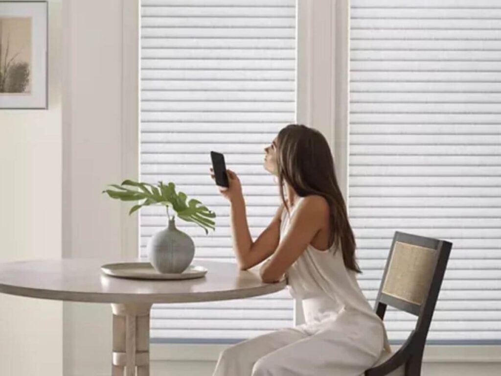 Motorized Hunter Douglas Roller Shades