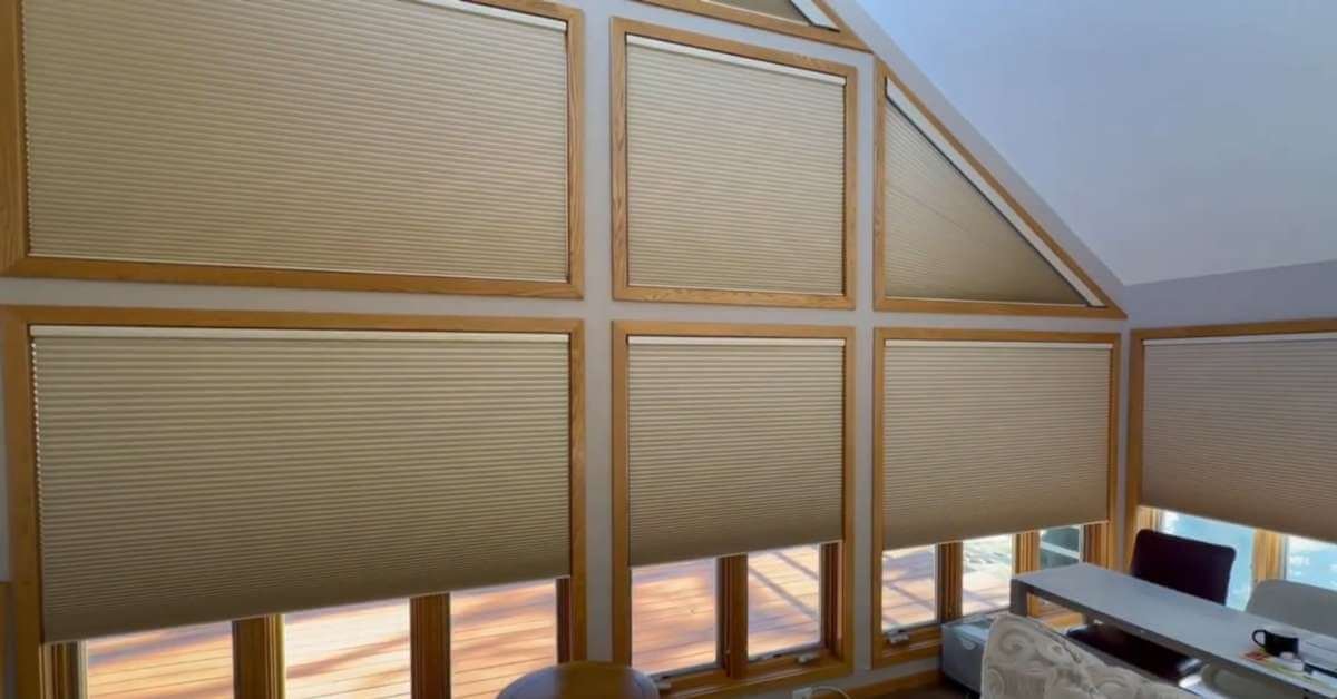 The room-darkening Duette® shades effectively block the harsh morning sun, while the PowerView® motorization system allows effortless control of every window treatment – even those in the most challenging architectural spaces.