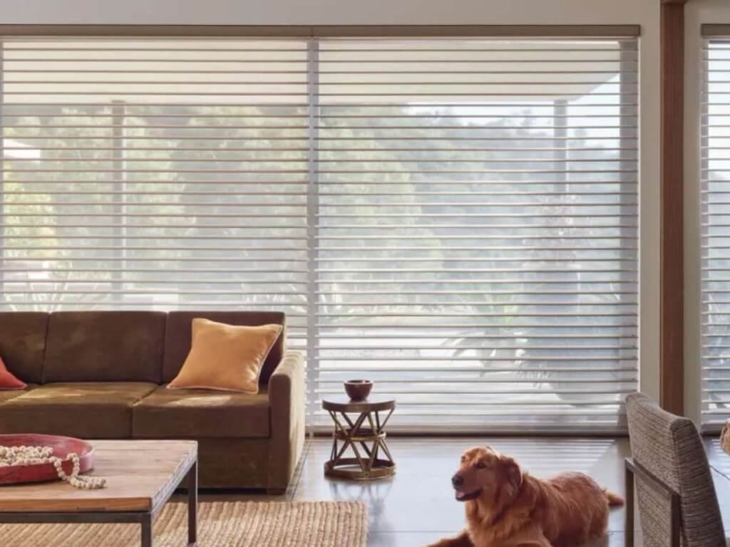 Unlike some window treatments that block your view entirely, Silhouette® Sheer Shades allow you to enjoy the outdoors while keeping prying eyes out.