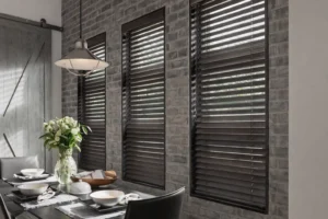 Gain heightened privacy, security, and aesthetics in your abode by installing motorized shades Hunter Douglas