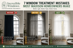 window treatments Middleton