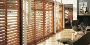 Heritance, NewStyle, and Palm Beach window treatments for sliding glass doors