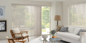 Somner Vertical blinds window treatments for sliding glass doors