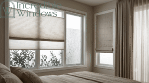 Enhance the energy efficiency of your home by installing privacy window treatments